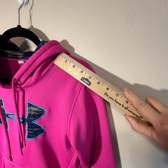 Under Armour Vibrant Pink Sweatshirt - Picture 9 of 10